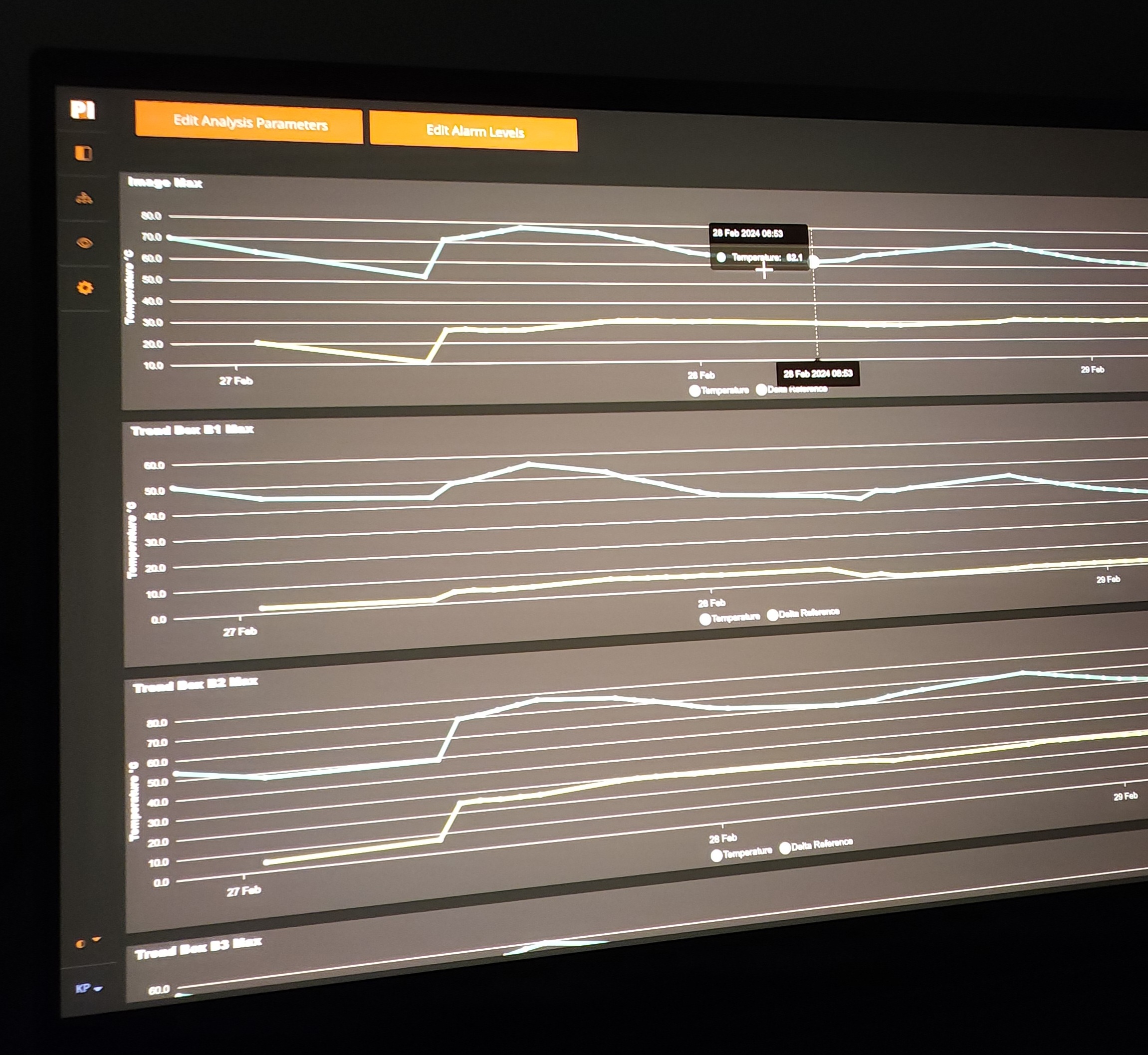 Online vibration monitoring systems